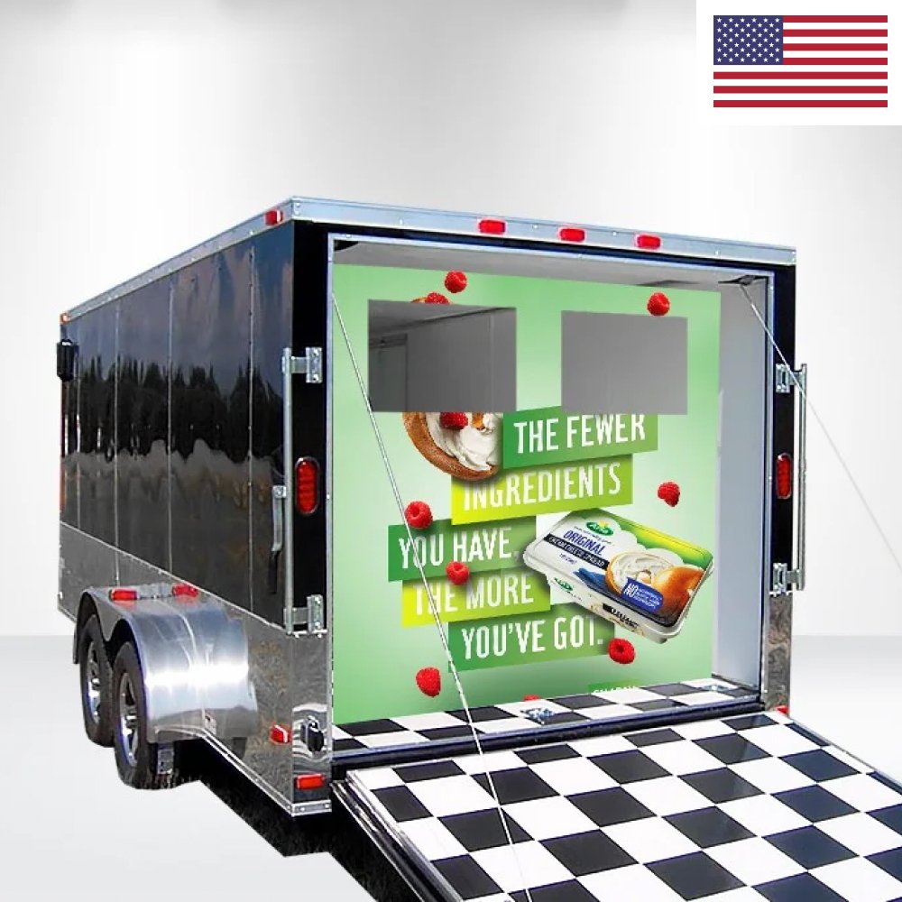 Custom-Printed Trailer Curtains / Doors